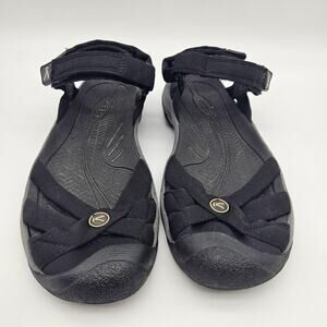KEEN Shoes Womens Size 9.5 - 10 Black Sandals Strap Open Toe Water Hiking Sport